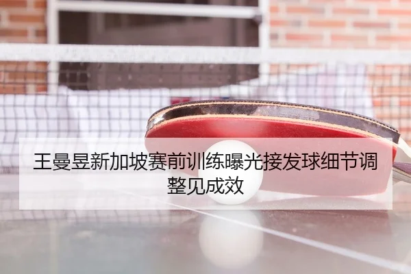 王曼昱新加坡赛前训练曝光接发球细节调整见成效